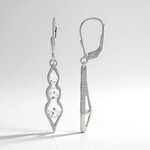 Orecchini in argento con Zircone (de Melo Essence)