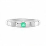 Anillo en oro con Esmeralda de Colombia (de Melo Gold)