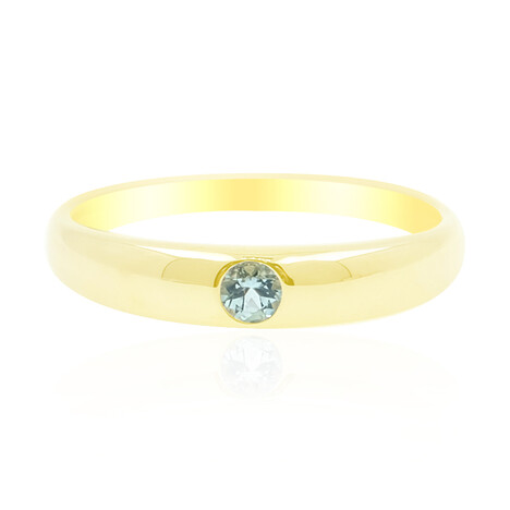 9K Nigerian Paraiba Tourmaline Gold Ring