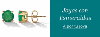 Joyas con esmeraldas