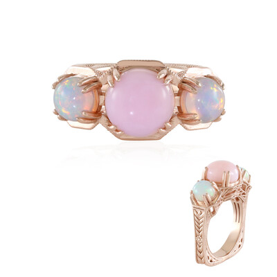 Pink Opal Silver Ring (Dallas Prince Designs)