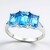 Anello in argento con Topazio Marambaia