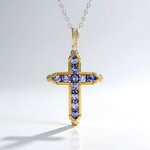 Collana in argento con Tanzanite (Gems en Vogue)