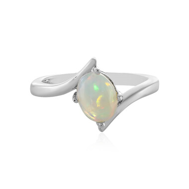 Anello in argento con Opale di Welo