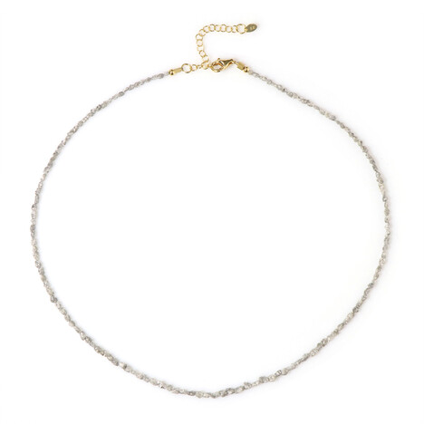 Collana in argento con Diamante Argentato