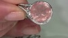 Colgante en plata con Cuarzo rutilado cobre
