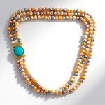 Collana in argento con Amazzonite (TPC)