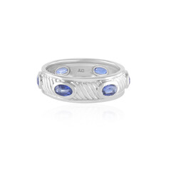 Nepalesischer Kyanit-Silberring