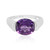 Siberian Amethyst Silver Ring