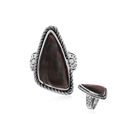 Anello in argento con Madreperla (Art of Nature)