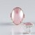 Anello in argento con Perla Mabe Rosa (Gems en Vogue)