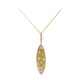 Gouden halsketting met I1 (H) Diamanten (CIRARI)