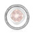 Rose Quartz Silver Pendant (MONOSONO COLLECTION)