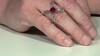 Zilveren ring met een Madagaskar Robijn (de Melo Essence)