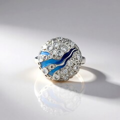 Anello in argento con Zircone