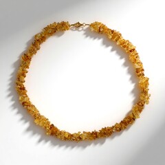 Collier en argent et Citrine