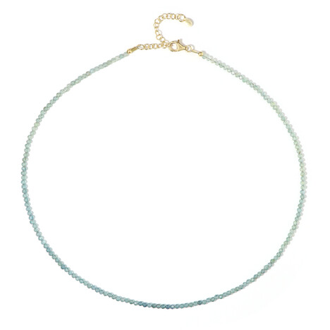 Indigolith-Silberhalskette (Adela Silber)