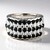Anello in argento con Spinello Nero