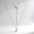 Collana in argento con Topazio Bianco