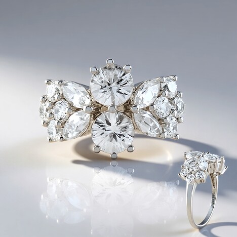Anello in argento con Zircone (de Melo Essence)