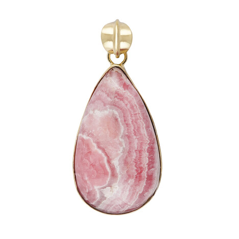 Ciondolo in argento con Rodocrosite (Bali Barong)