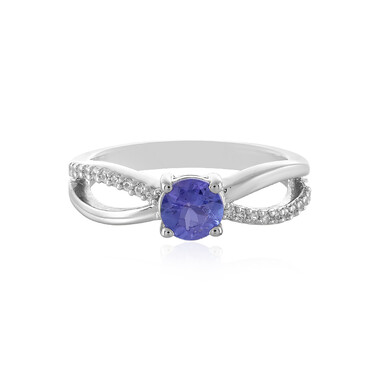 Anello in argento con Tanzanite
