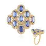 Nepal Kyanite Silver Ring