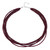Collana in argento con Granato Magenta