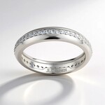 Anello in argento con Zircone