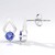 Orecchini in argento con Tanzanite (Pallanova)