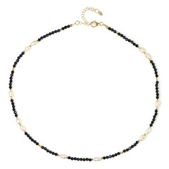 Edelstein-Silberhalskette