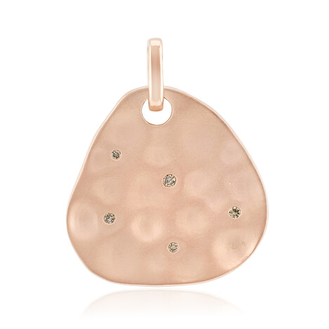 I1 Argyle Rose de France Diamond Silver Pendant (Annette)