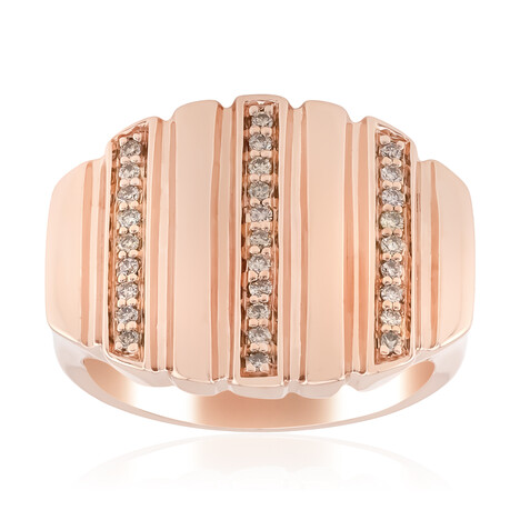Bague en argent et Diamant rose Argyle I1 (Annette)