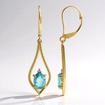Orecchini in oro con Zircone Ratanakiri