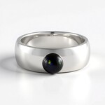 Anello in argento con Opale Mezezo (de Melo Essence)
