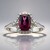14K Rhodolite Gold Ring (CIRARI)
