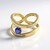 Anello in oro con Tanzanite AAA (de Melo Gold)
