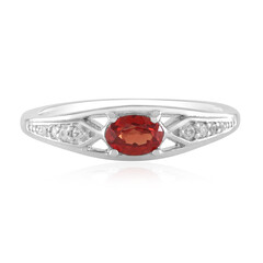 Tanzanian Ruby Silver Ring