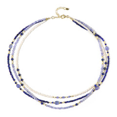 Collana in argento con Tanzanite (Riya)