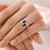 Bague en or et Emeraude de Zambie AAA (CIRARI)