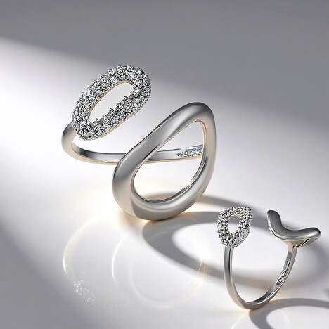 Anello in argento con Zircone