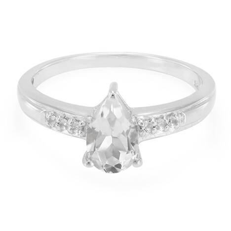 Gletscher-Topas-Silberring