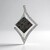 Pendentif en argent et Météorite d'Alétaï