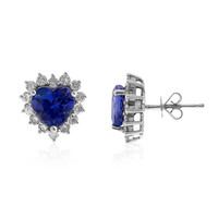 Boucles d'oreilles en or et Tanzanite AAA (CIRARI)