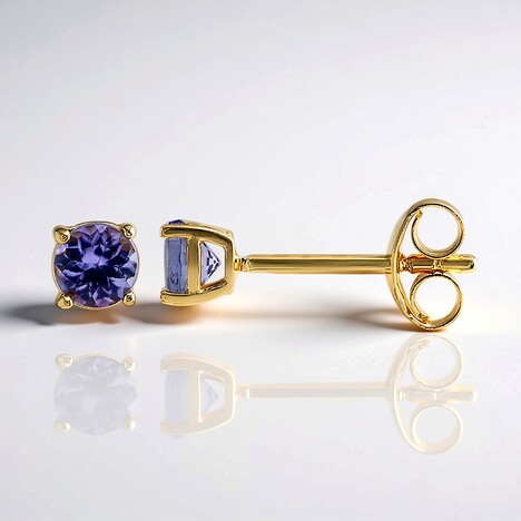 Orecchini in argento con Tanzanite