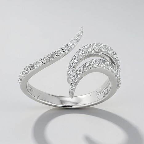 Anello in argento con Zircone