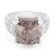 Bague en argent et Jaspe dendritique de Sonora