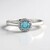 Anello in argento con Zircone Ratanakiri