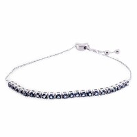 Gouden armband met Londen-blauwe topaasstenen