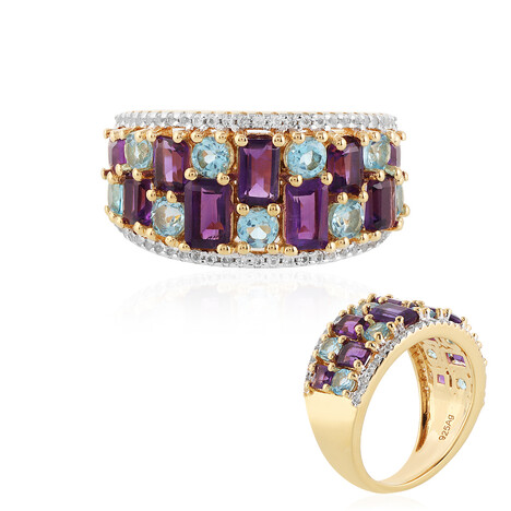 Sambia-Amethyst-Silberring